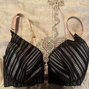 Elegant Black Lace Bra